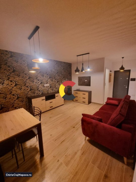 Ap. modern cu nisa de dormit-parcare-balcon, parcul poligon, Floresti