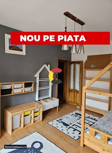 Apartament dragut cu 3 camere, MANASTUR, zona Campului, parcare si balcon 