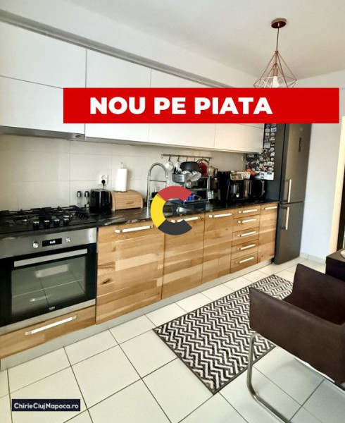 Apartament frumos cu 1 camera, parcare, bloc nou, Iris zona Clujana