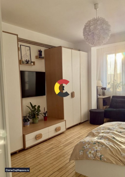 Apartament frumos cu 1 camera, parcare, bloc nou, Iris zona Clujana