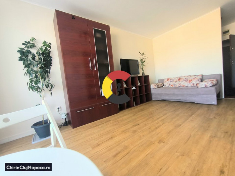 Apartament spatios cu 1 camera zona The Office, str Dorobantilor 