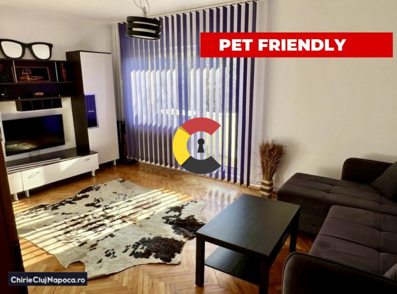 Apart. fain cu 3 camere, 2 bai, Marasti, zona Kaufland, PETFRIENDLY