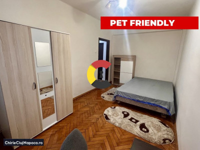 Apartament cu 2 camere central, str. Horea, zona UBB, PETFRIENDLY