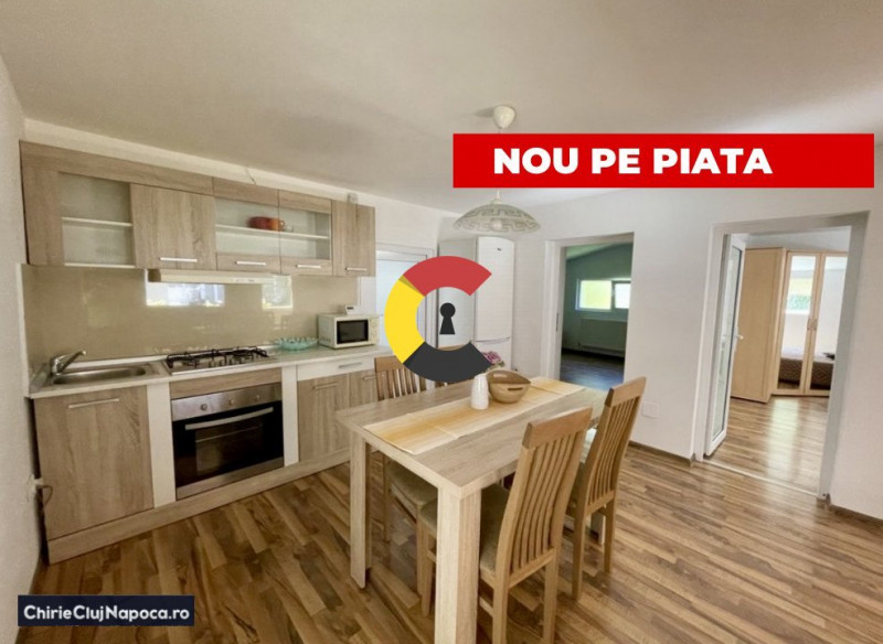 Apartament la casa cu 2 camere, Calea Turzii, cu terasa