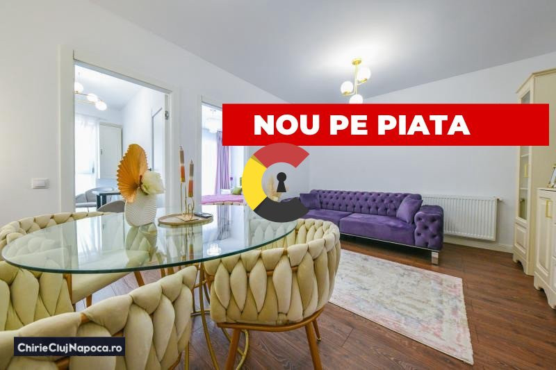 Apartament deosebit cu 2 camere, parcare, Cartier Zorilor