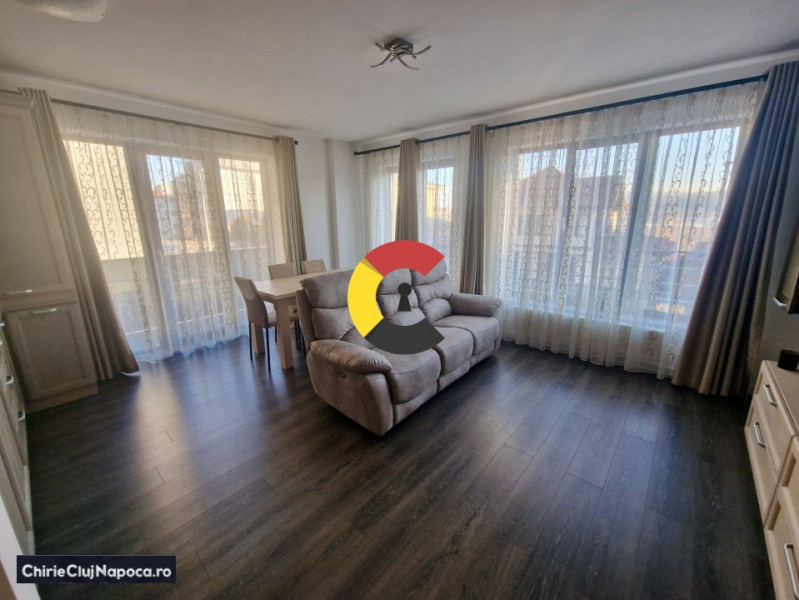 Apartament frumos cu 3 camere, Donath Park, zona Mega Image, terasa si parcare