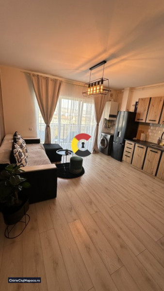 Inchiriez apartament cu dormitor si living cu bucatarie in Floresti 