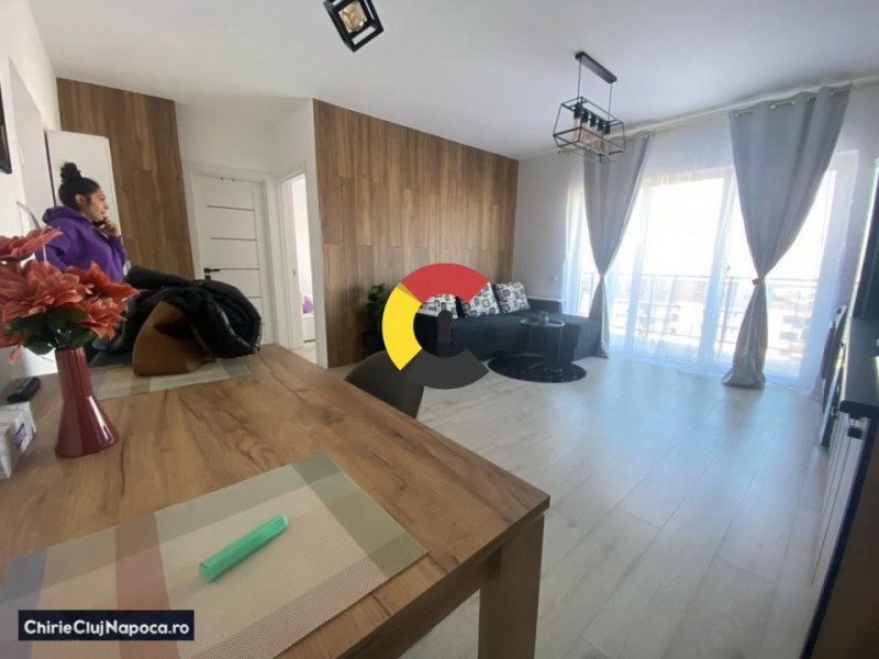 Inchiriez apartament cu dormitor si living cu bucatarie in Floresti 