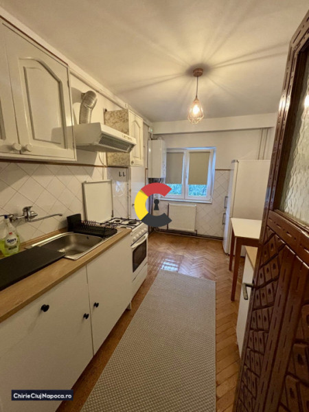 Apartament fain cu 2 camere, MARASTI, zona The Office, balcon si parcare 