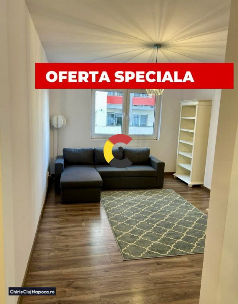 Apartament spatios cu 2 camere dec. si balcon, Vivo, zona Avram Iancu, parcare