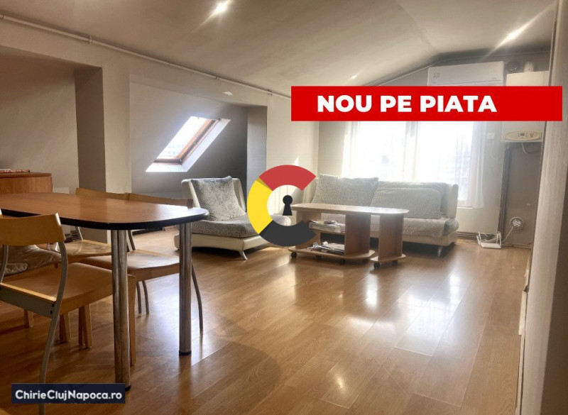 Apartament fain cu living si 2 dorm. dec., MARASTI, zona Parcul Feroviarilor