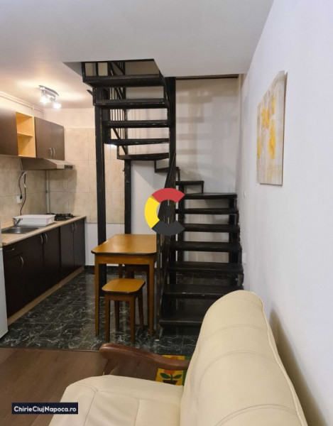 Apartament frumos pe două nivele cu două camere• Centrul Orasului