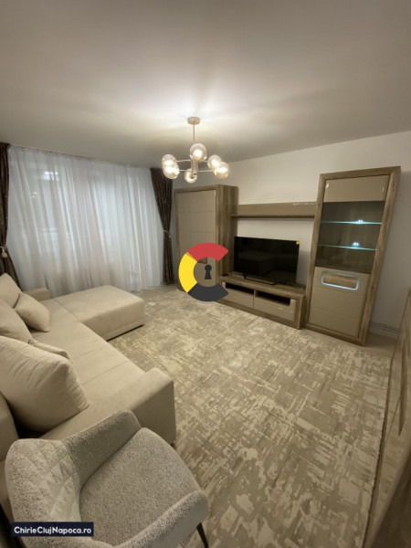 Ap cu 2 camere decomandate + balcon | totul nou | prima închiriere 
