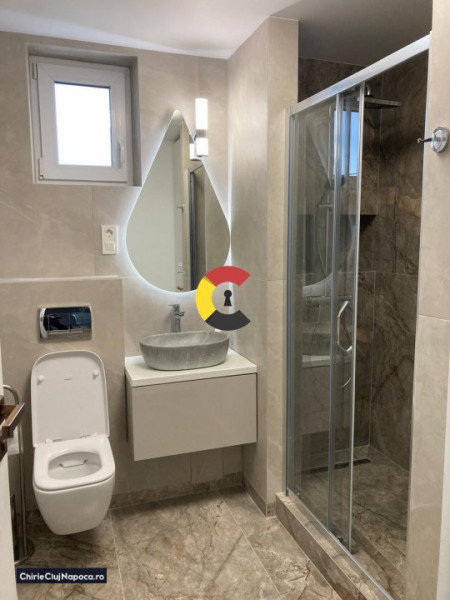 Ap cu 2 camere decomandate + balcon | totul nou | prima închiriere 