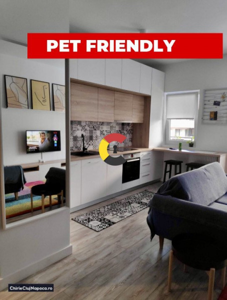 Apart. cu 2 camere, PETFRIENDLY, Gheorgheni, Grand Park, terasa