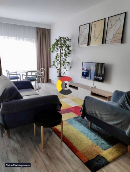 Apart. cu 2 camere, PETFRIENDLY, Gheorgheni, Grand Park, terasa