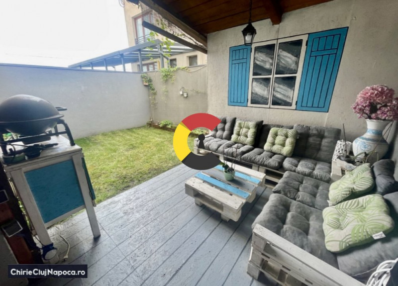Apartament frumos cu 2 camere și terasă cu BBQ• Dâmbul Rotund