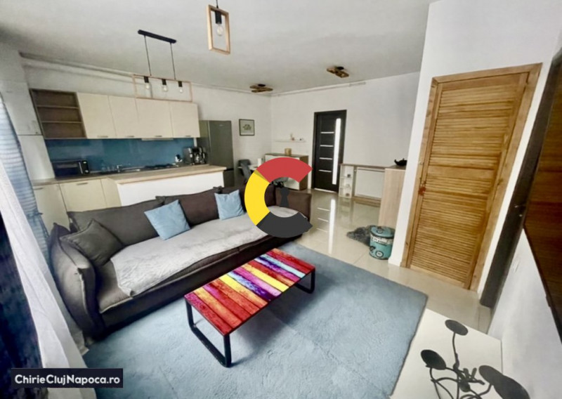 Apartament frumos cu 2 camere și terasă cu BBQ• Dâmbul Rotund