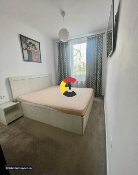 Apartament frumos cu 2 camere și terasă cu BBQ• Dâmbul Rotund
