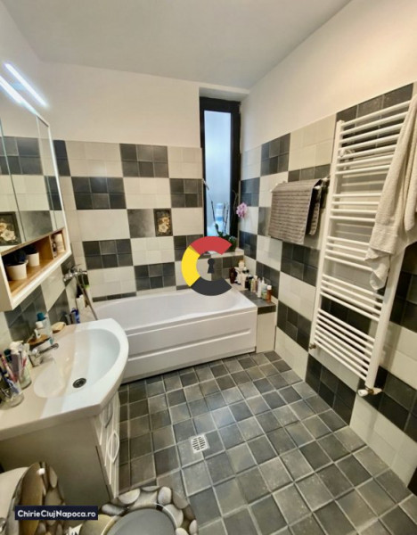 Apartament frumos cu 2 camere și terasă cu BBQ• Dâmbul Rotund