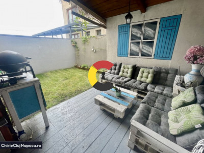 Apartament frumos cu 2 camere și terasă cu BBQ• Dâmbul Rotund