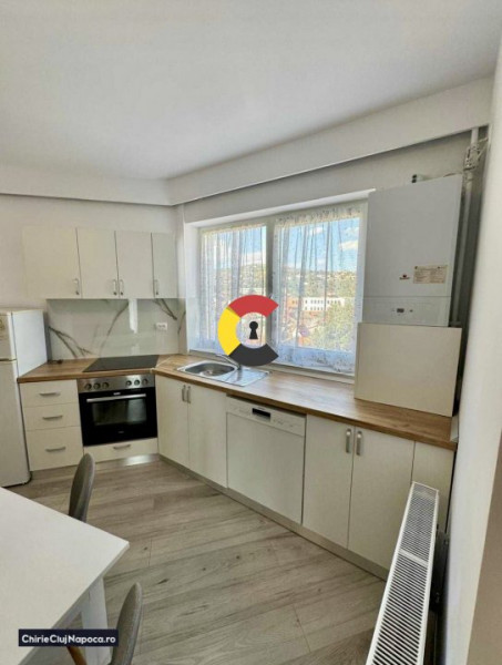 Apartament frumos cu 3 camere, 2 dormitoare