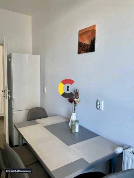 Apartament frumos cu 3 camere, 2 dormitoare, 2 bai, Calea Turzii