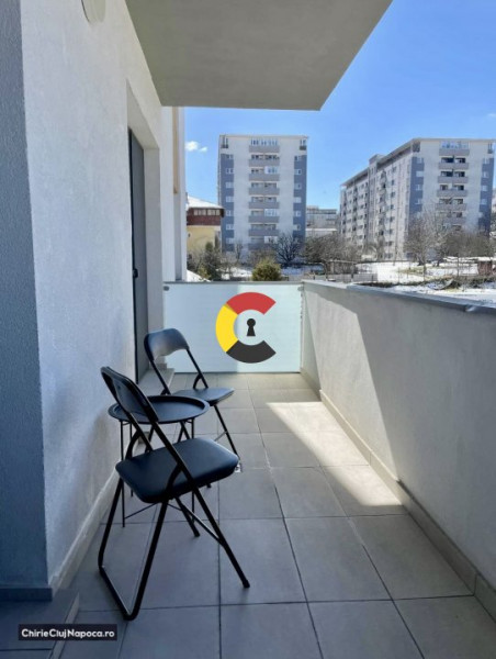 Apartament frumos cu 3 camere, 2 dormitoare, 2 bai, Calea Turzii
