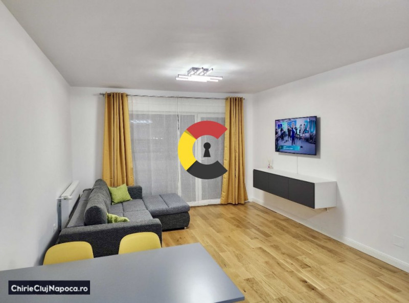 Apartament cu 2 camere, Gheorgheni, Mon Jardin Residence, parcare sub.