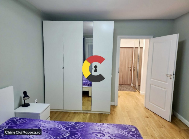Apartament cu 2 camere, Gheorgheni, Mon Jardin Residence, parcare sub.