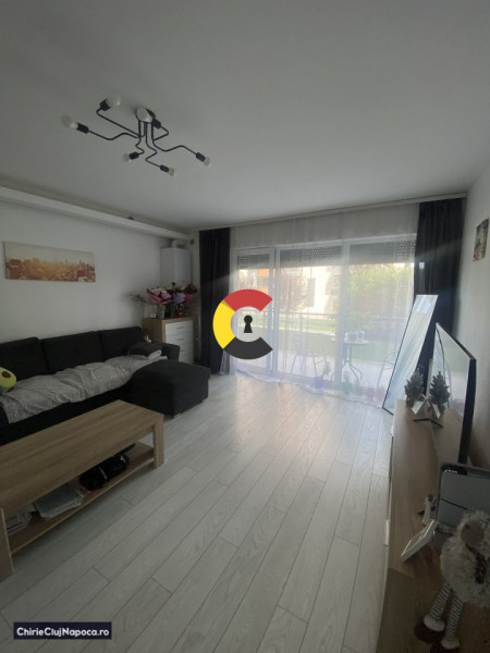 Ap cu 2 camere, terasa | Pet friendly talie mică | Grand Park - Iulius
