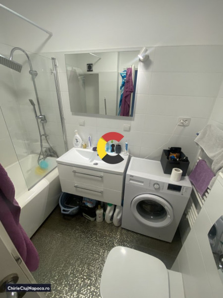 Ap cu 2 camere, terasa | Pet friendly talie mică | Grand Park - Iulius
