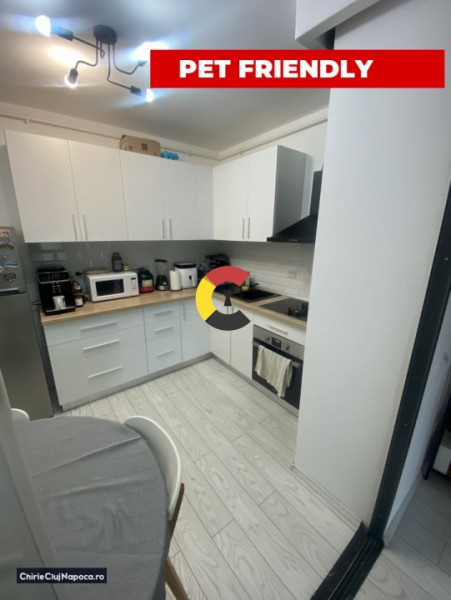 Ap. modern cu 2 camere+terasa | Grand Park/Iulius Mall | Pet friendly
