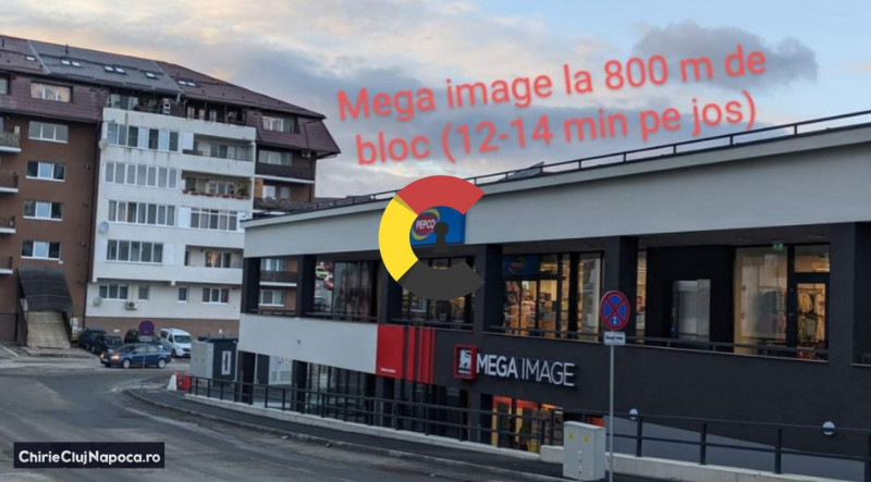 Ap. frumos cu 2 camere+parcare, bloc nou, str Edgar Quinet-Manastur 