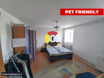 Ap. cu 1 camera, centrala proprie, zona 18 Gym Plopilor|Manastur 