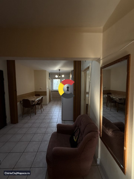 Ap. cu 3 camere separate + balcon | zona Parcul Babeș - Plopilor 