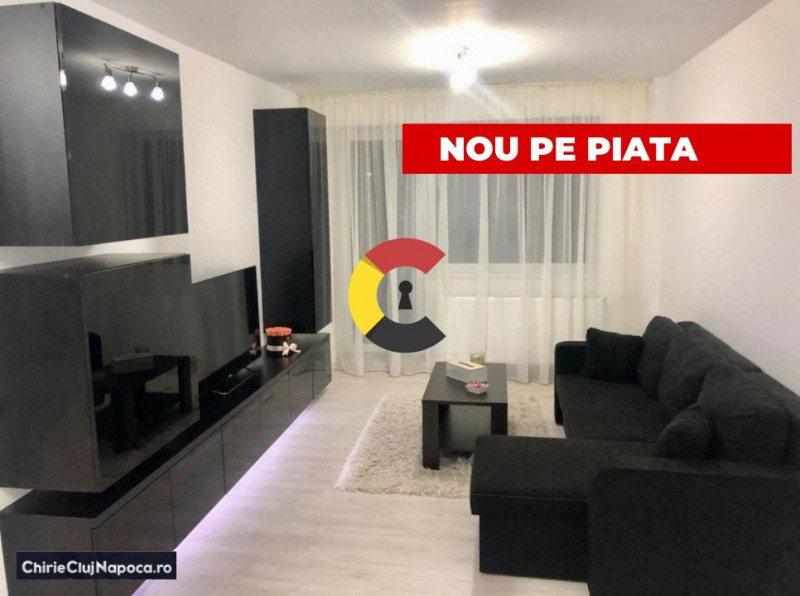Apartament spatios cu 2 camere, cartier Dambul Rotund, Ego Residence