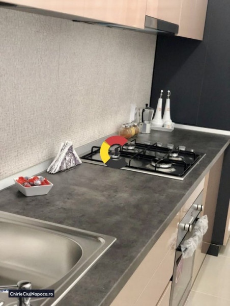 Apartament spatios cu 2 camere, cartier Dambul Rotund, Ego Residence
