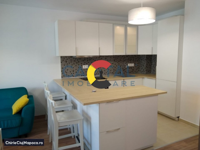 Apartament elegant cu 2 camere | Cart. Buna ziua | Ac | Garaj | Terasa