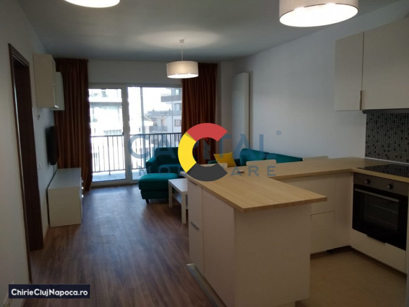 Apartament elegant cu 2 camere | Cart. Buna ziua | Ac | Garaj | Terasa