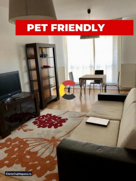 Apartament cu 2 camere, Semicentral, PETFRIENDLY, zona The Office
