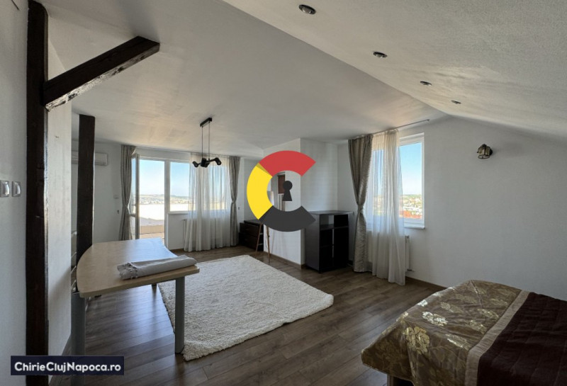 Penthouse spatios cu 4 camere in cartierul A. MURESANU • PET FRIENDLY