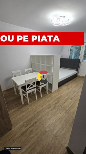 Garsoniera moderna complet renovata, centrala proprie, Cartier Marasti