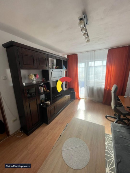 Închiriez apartament cu 2 camere decomandate în Mănăștur zona Big 