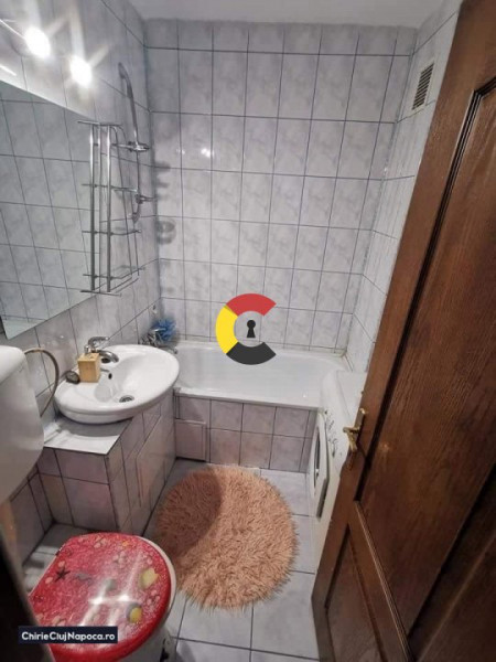 Închiriez apartament cu 2 camere decomandate în Mănăștur zona Big 