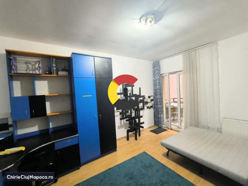 Garsoniera cu balcon chiar langa FSEGA/Iulius Mall