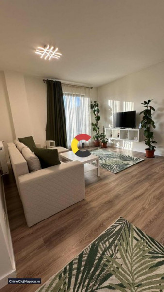 Apartament frumos și luminos cu 2 camere• Gardenia Residence- Borhanci