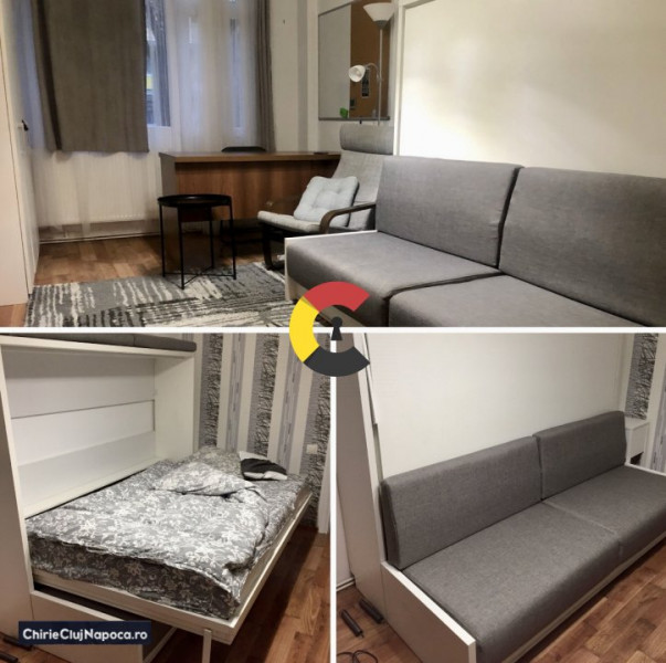 Apartament cu 2 camere decomandat, Central, zona UBB