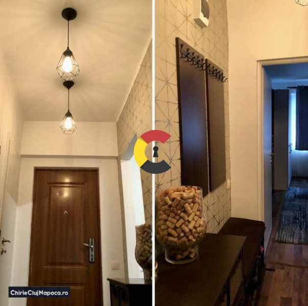 Apartament cu 2 camere decomandat, Central, zona UBB