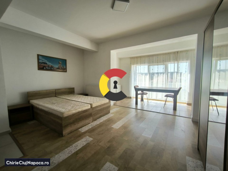 Apartamant (living-bucatarie, dormitor) parcare, zona Marasti/Oser